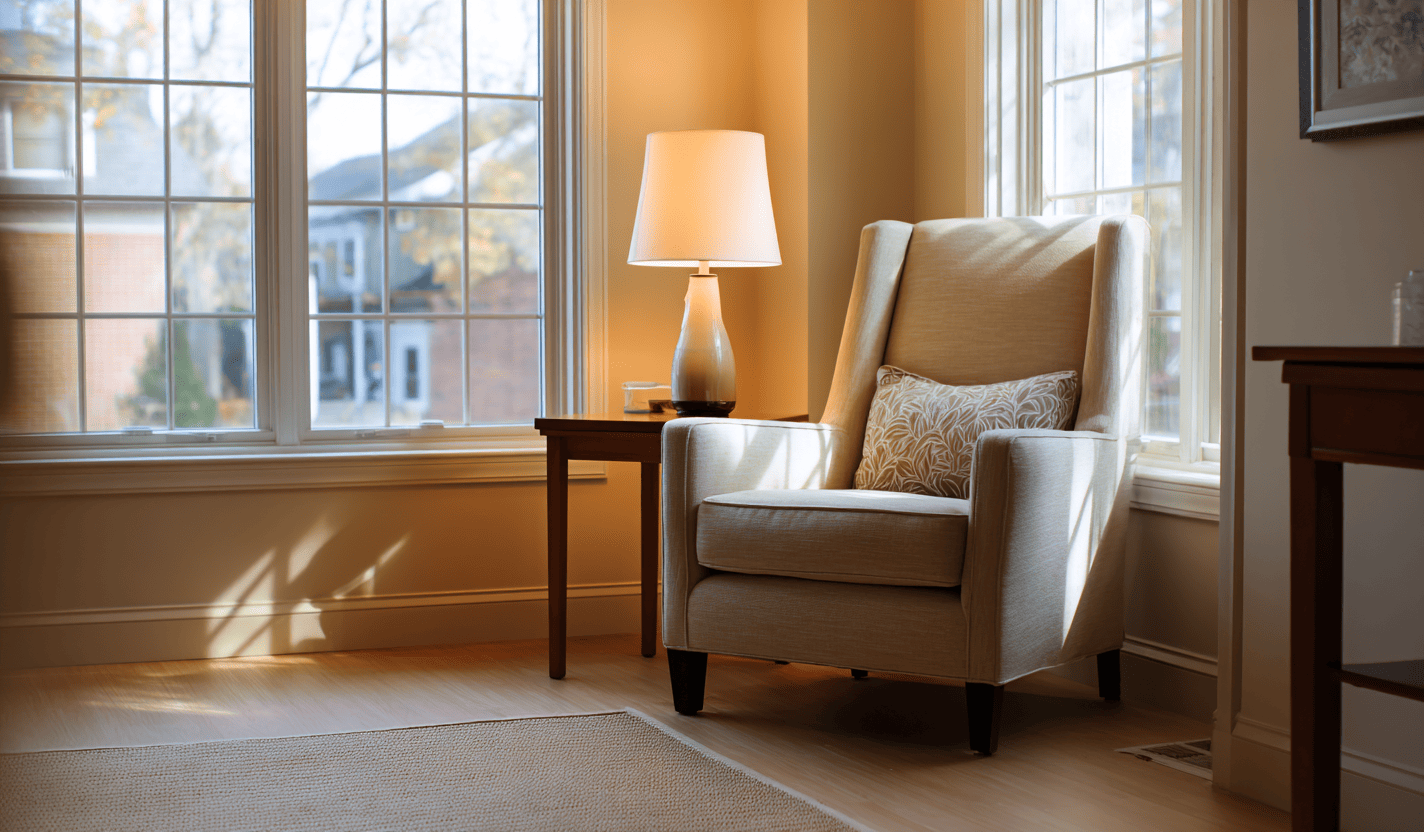 Residential program interior